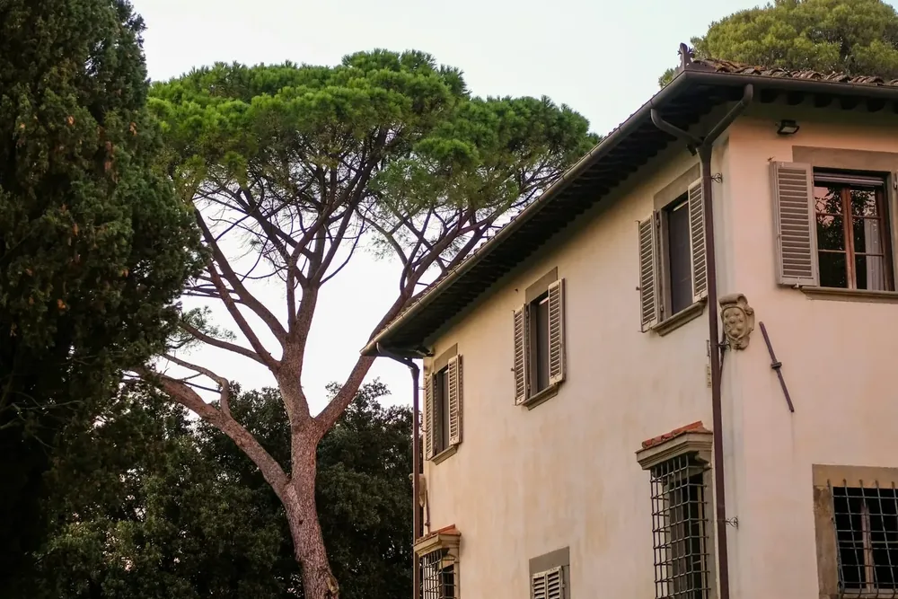 Villa toscane traditionnelle et son jardin